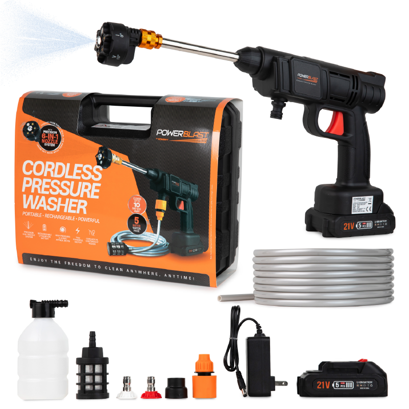 Powerblast Cordless High Pressure Cleaner by Powerfit