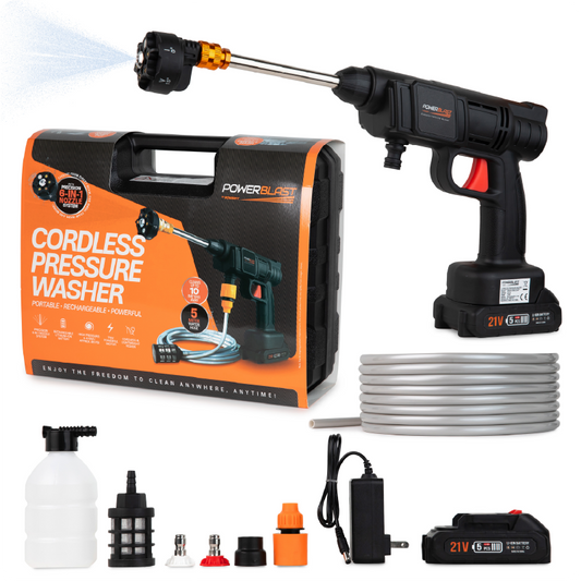 Powerblast Cordless High Pressure Cleaner by Powerfit