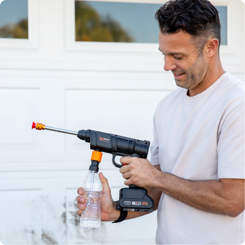 Powerblast Cordless High Pressure Cleaner by Powerfit