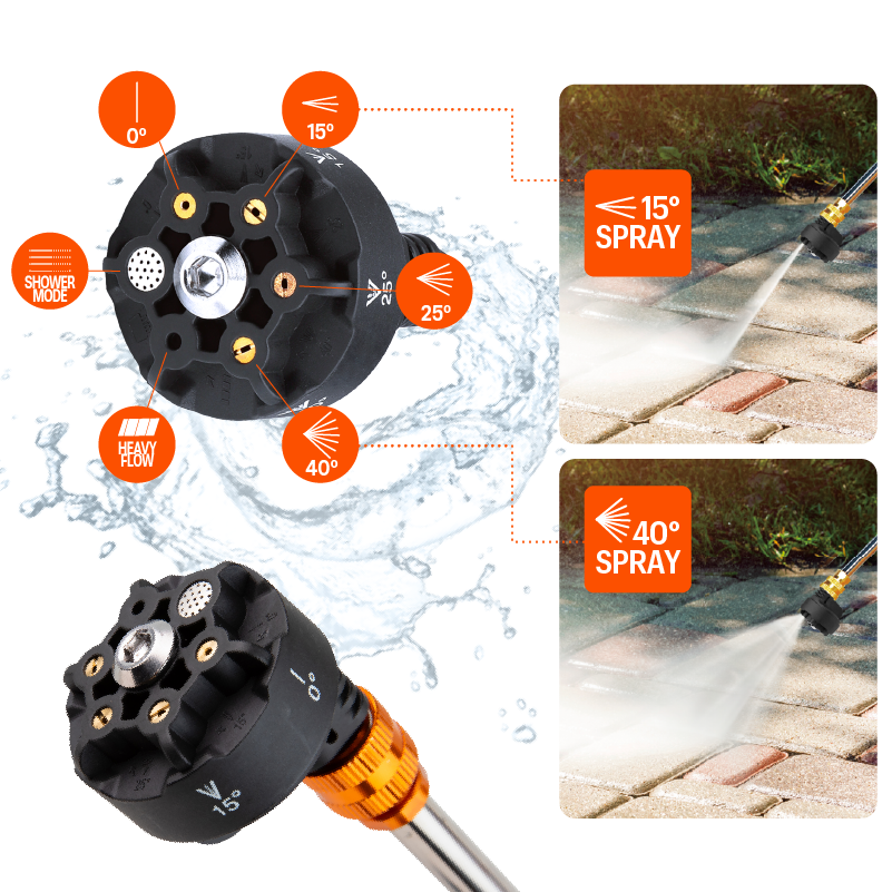 Powerblast Cordless High Pressure Cleaner by Powerfit